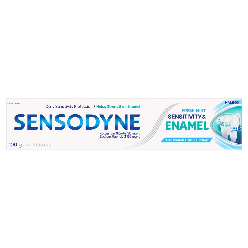 Sensodyne Toothpaste Sensitivity & Enamel Fresh Mint 100g