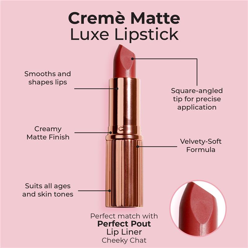 MCoBeauty Matte Lipstick Cheeky Chat