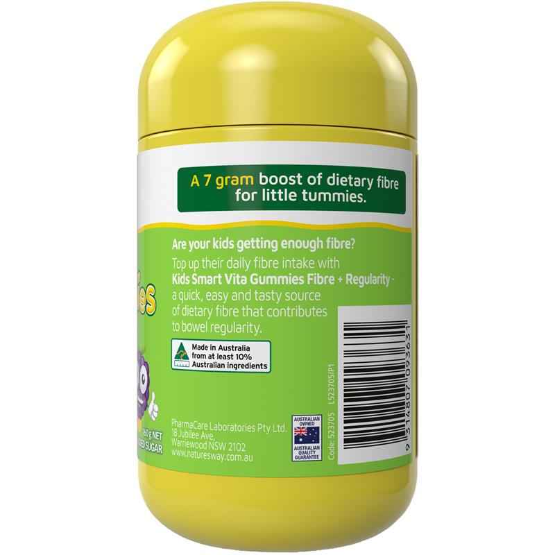 Nature's Way Kids Smart Vita Gummies Fibre + Regularity 40 Pastilles