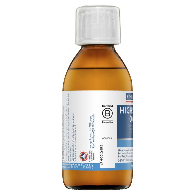 Ethical Nutrients High Strength Omega-3 Fruit Punch 170mL Liquid - GimmeNow