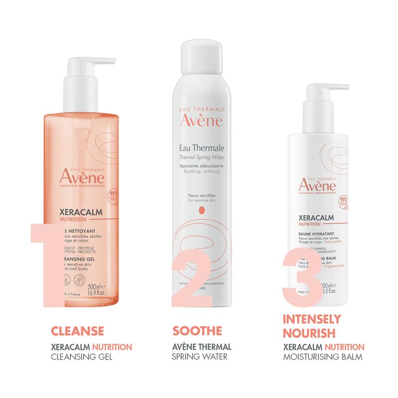 Avene Xeracalm Nutrition Cleansing Gel 500ml