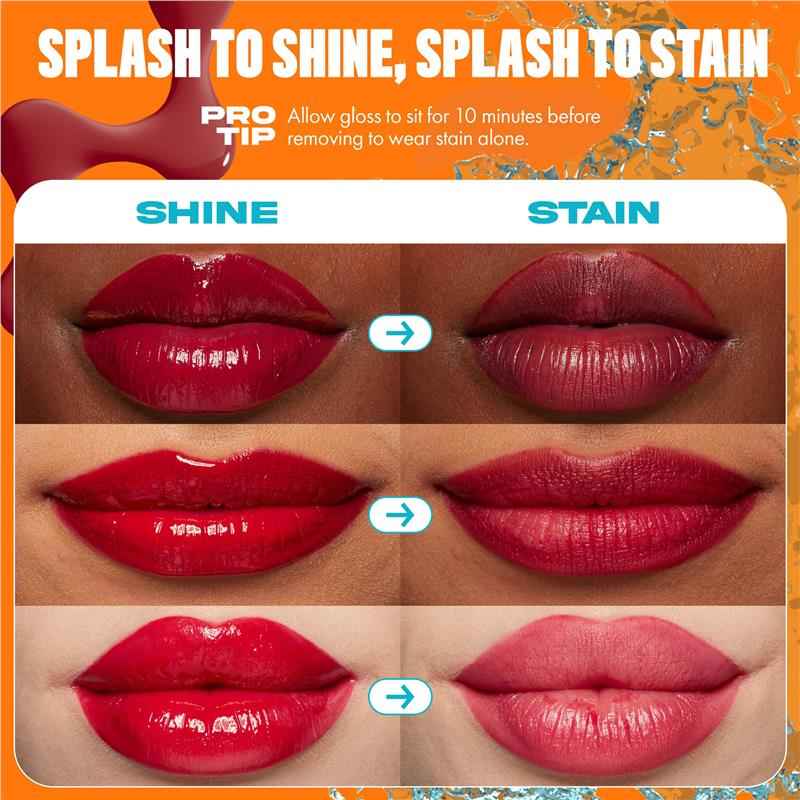 NYX Lip IV Hydrating Gloss Stain Mocha Me Wet