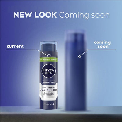 NIVEA MEN Protect & Care Shaving Foam Moisturising 200ml