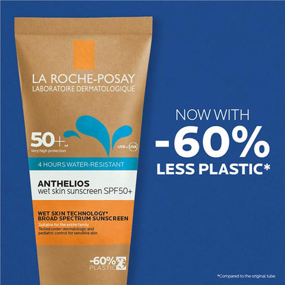 La Roche Posay Anthelios Wet Skin Sunscreen SPF 50+ Sustainable Tube 200ml