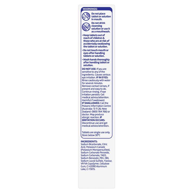 Polident Denture Cleanser Whitening Tablets 36
