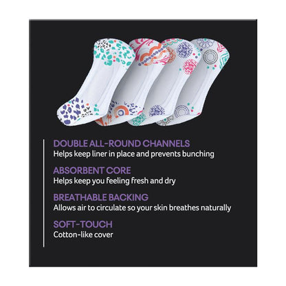 U by Kotex Designer Series Liners Protect 30 Pack