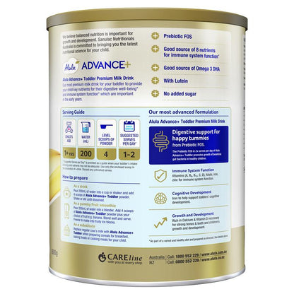 Alula Advance+ Stage 3 Toddler Milk Drink 1 Year+ 800g