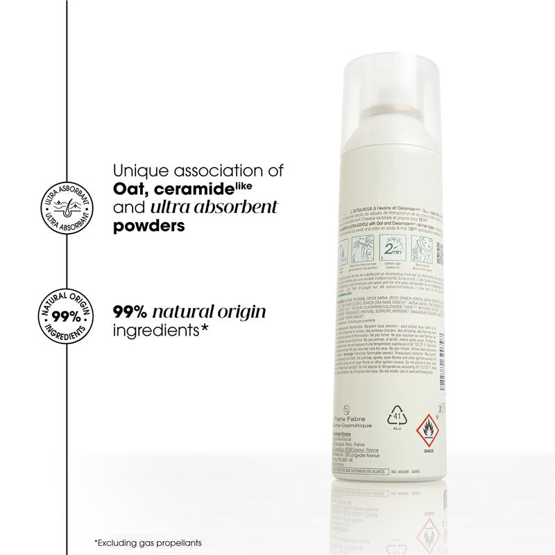 Klorane Dry Shampoo With Oat & Ceramide Dark Hair 150ml