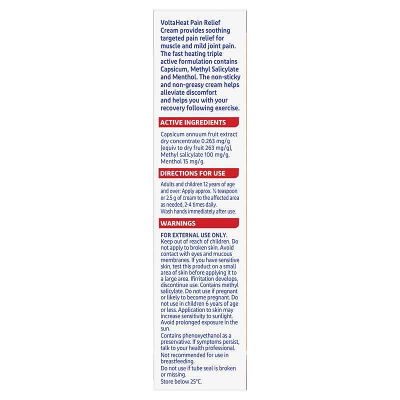 VoltaHeat Pain Relief Cream 100g