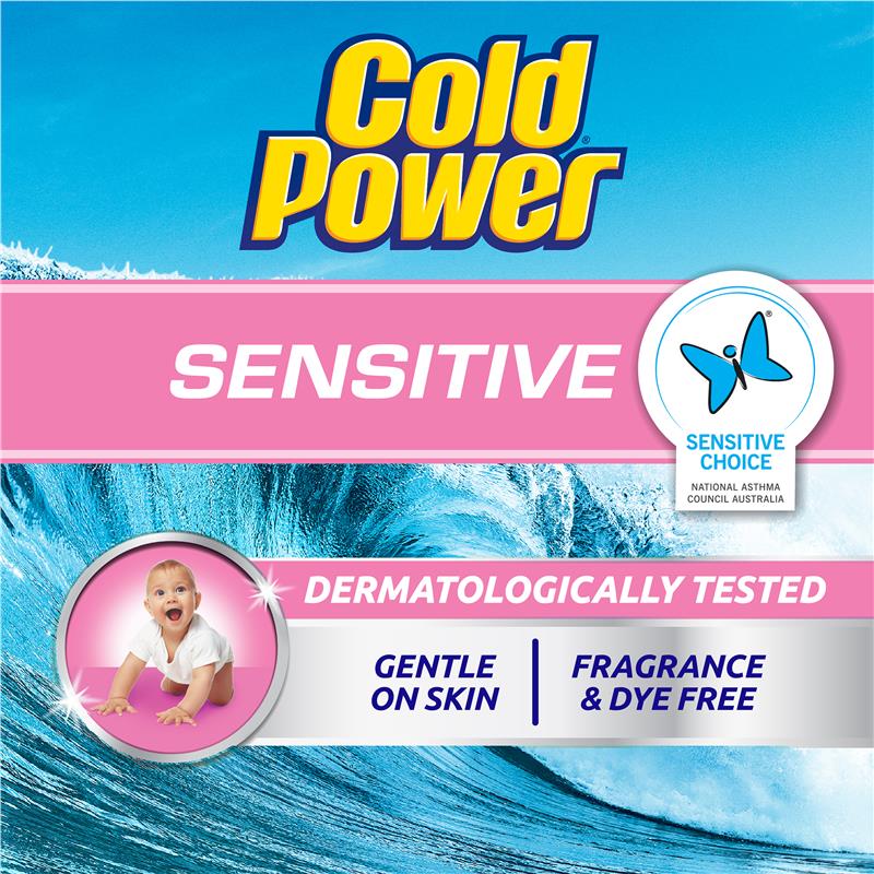 Cold Power Sensitive Pure Clean Laundry Detergent Liquid 2L
