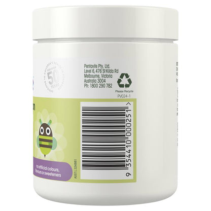 Pentavite Multivitamin + Iron Kids 60 Chewable Tablets