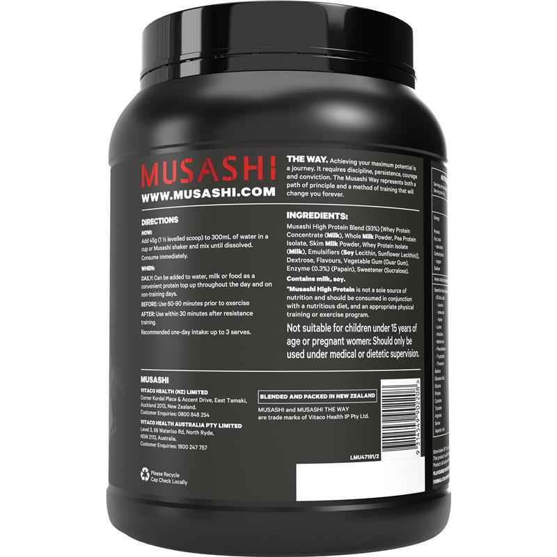 Musashi High Protein Vanilla 900g