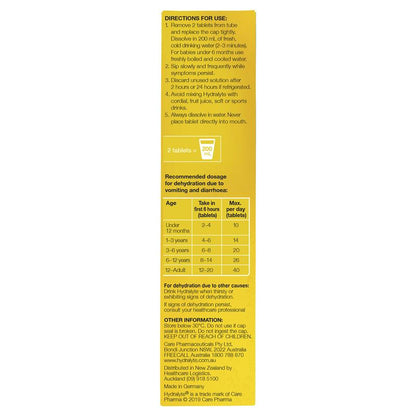 Hydralyte Electrolyte Effervescent Tropical 20 Tablets - GimmeNow