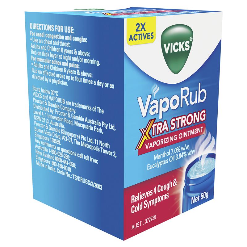 Vicks Vaporub Xtra Strong 50g