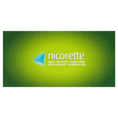 Nicorette Gum 4mg Icy Mint 75 Pieces