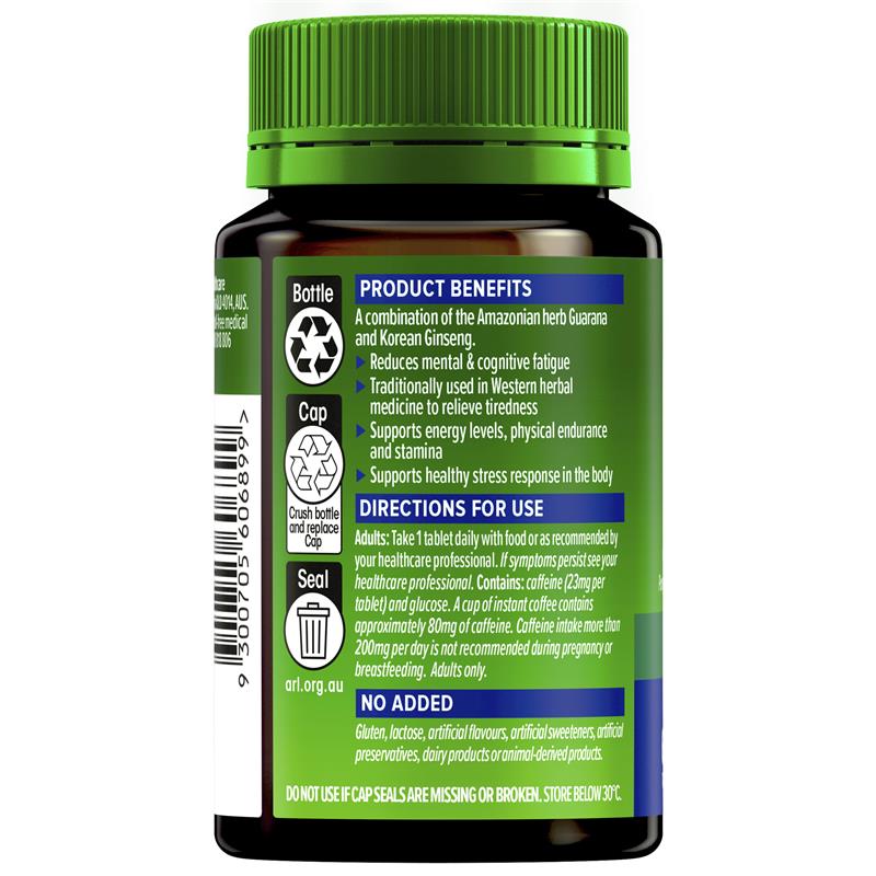 Cenovis Guarana + Ginseng 60 Tablets - GimmeNow