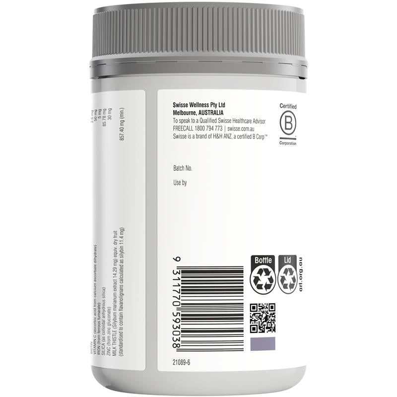 Swisse Beauty Hair Skin Nails+ 180 Tablets Exclusive Size