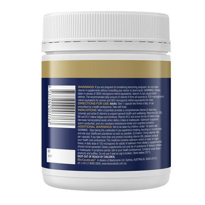 Bioceuticals Mens Essentials 240 Capsules