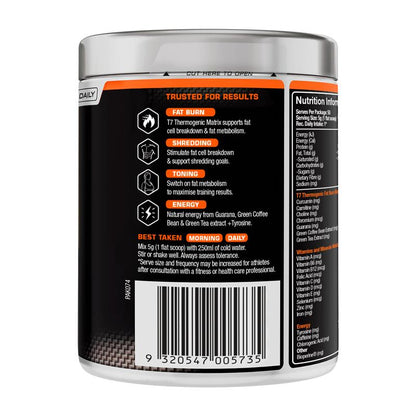 Vital Strength Ripped Thermo Stack Raspberry 250g