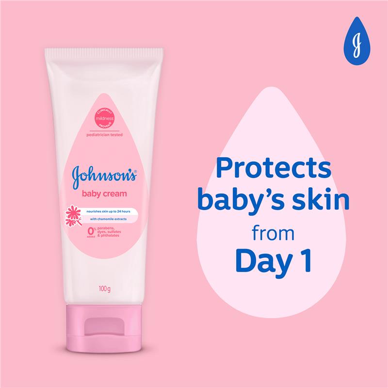Johnsons Baby Moisturising Cream Tube 100g