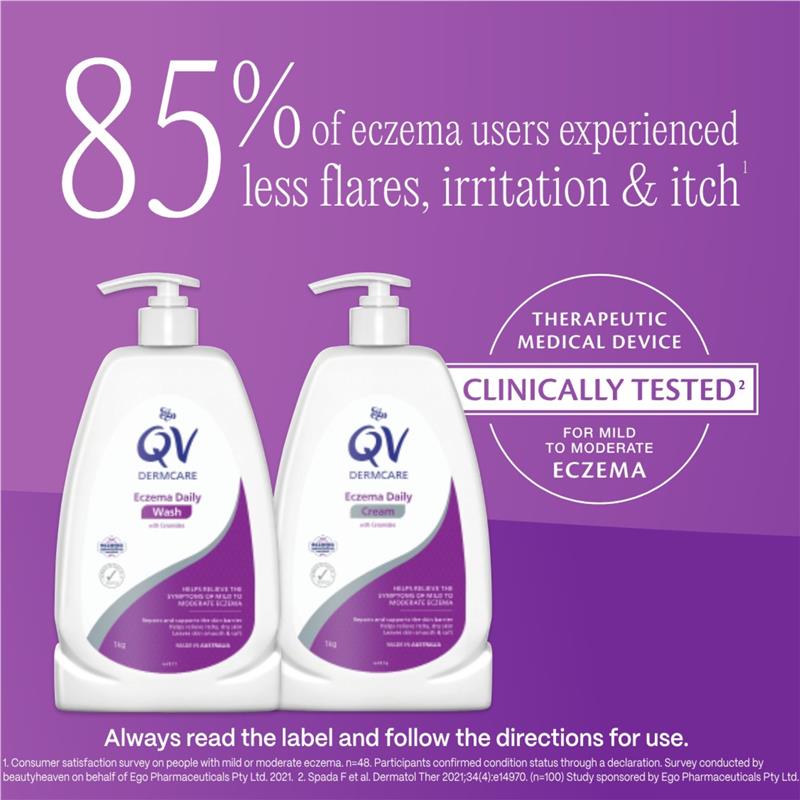 Ego QV Dermcare Eczema Daily Cream 350ml