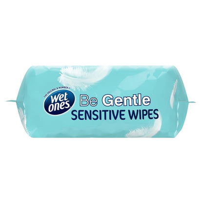 Wet Ones Be Gentle Sensitive Antibacterial Wipes 120 Pack Exclusive Size