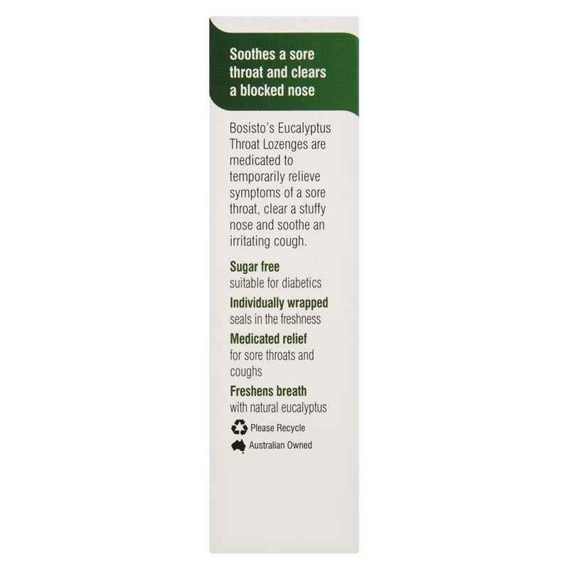 Bosisto's Eucalyptus Throat Lozenges 50g