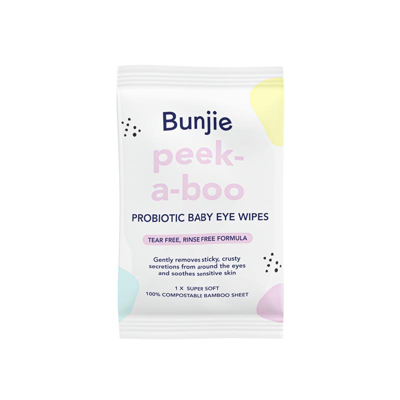 Bunjie Probiotic Baby Eye Wipes 60 Exclusive Size