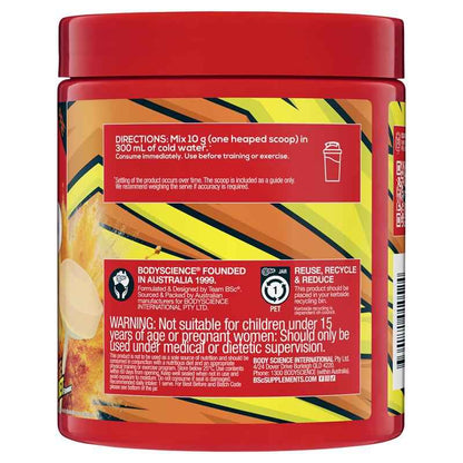 BSc Pump Non Stim Pre-Workout Orange Sherbet 300g