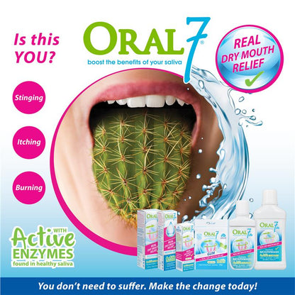 Oral7 Dry Mouth Mouthwash 500ml