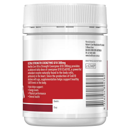 Healthy Care CoQ10 300mg Ultra Strength 100 Capsules