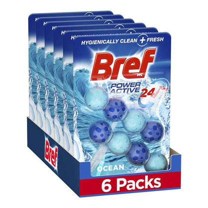 Bref Power Active Toilet Cleaner Ocean Breeze Twin Pack 100g
