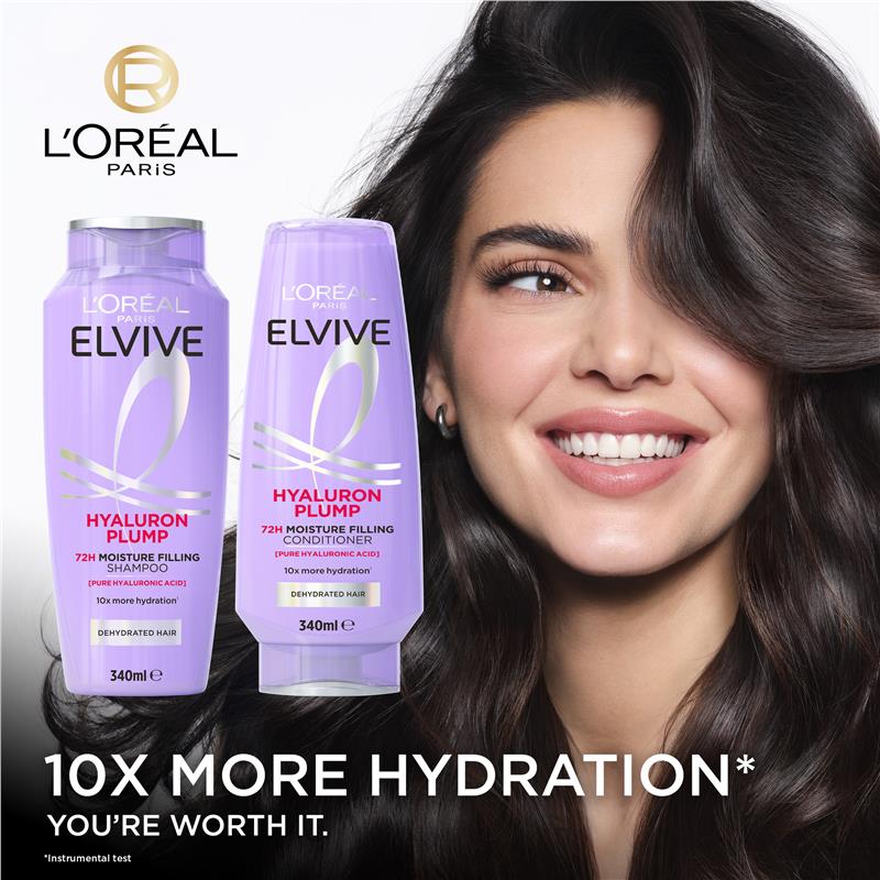 L'Oreal Elvive Hyaluron Plump Conditioner 340ml