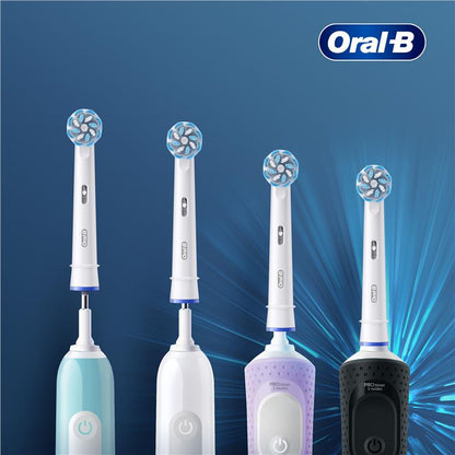 Oral B Power Toothbrush Sensitive Clean Refills 4 Pack