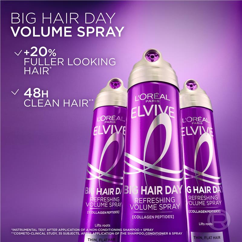 L'Oreal Elvive Collagen Lifter Big Hair Day Volumiser 200ml