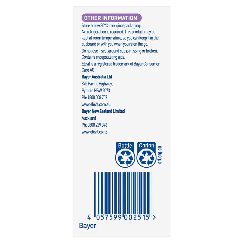 Elevit Probiotics Immunity & Gut Health 30 Capsules - GimmeNow