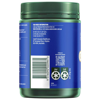 Nature's Own Concentrated Fish Oil Omega Triple 250 Capsules Exclusive