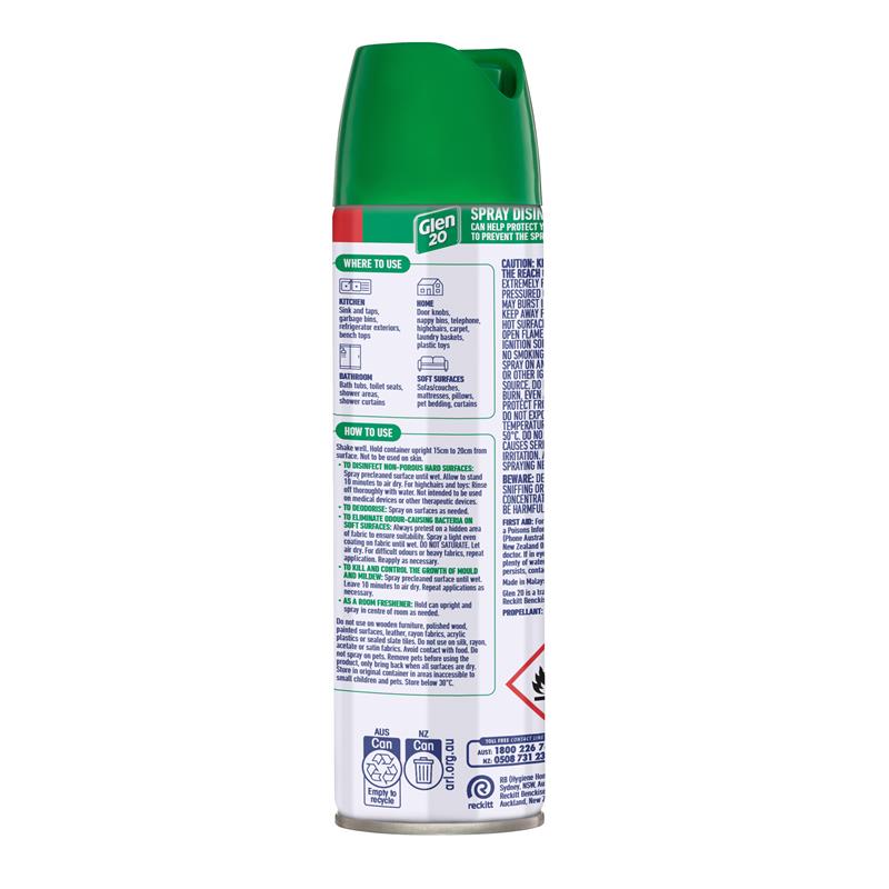 Glen 20 Surface Spray Disinfectant 175g