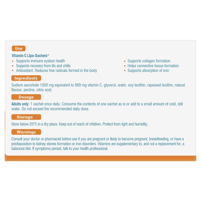 Lipo-Sachets Vitamin C Original 5g 30 Sachets