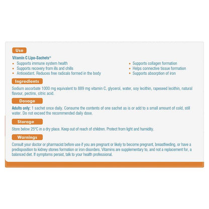 Lipo-Sachets Vitamin C Original 5g 30 Sachets