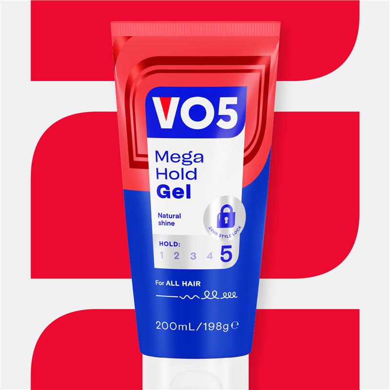 VO5 Mega Hold Gel 200ml