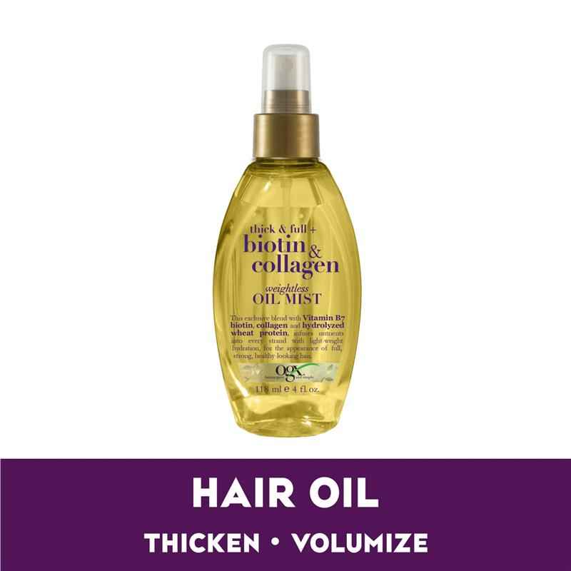 OGX Biotin & Collagen Volumising Weightless Oil Mist 118mL
