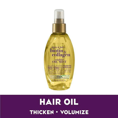 OGX Biotin & Collagen Volumising Weightless Oil Mist 118mL