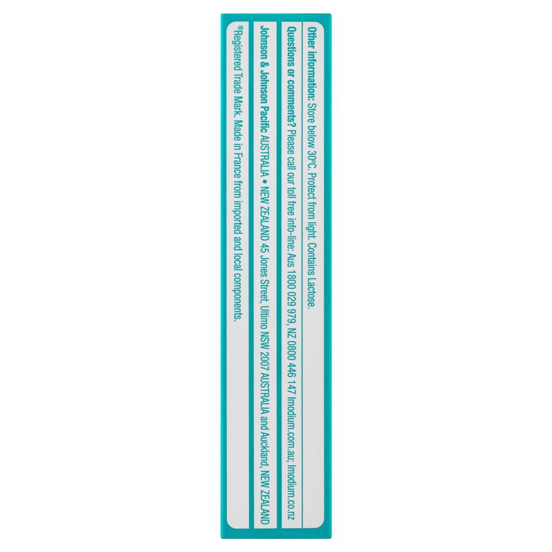 Imodium Diarrhoea Capsules 20 Pack