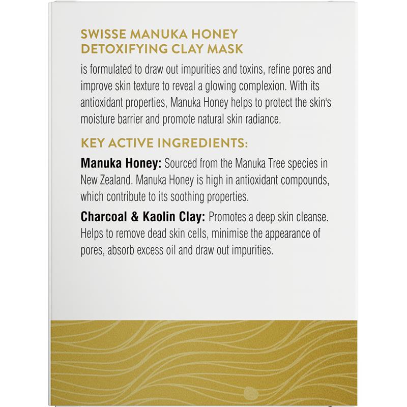 Swisse Skincare Manuka Honey Detoxifying Facial Clay Mask 70g
