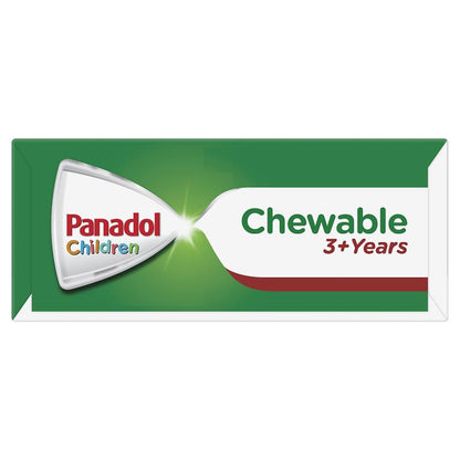 Panadol Children Chewable Tablets 3 Years+ 24 Tablets