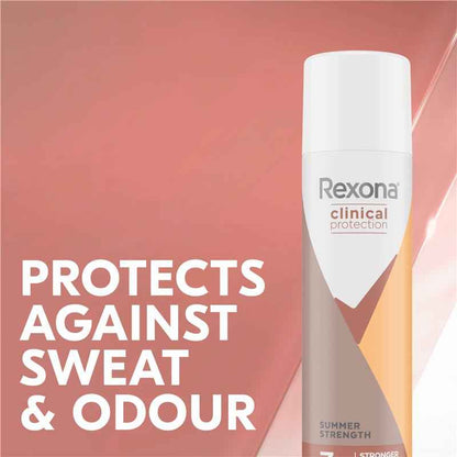 Rexona Women Clinical Protection Antiperspirant Aerosol Summer Strength 180ml