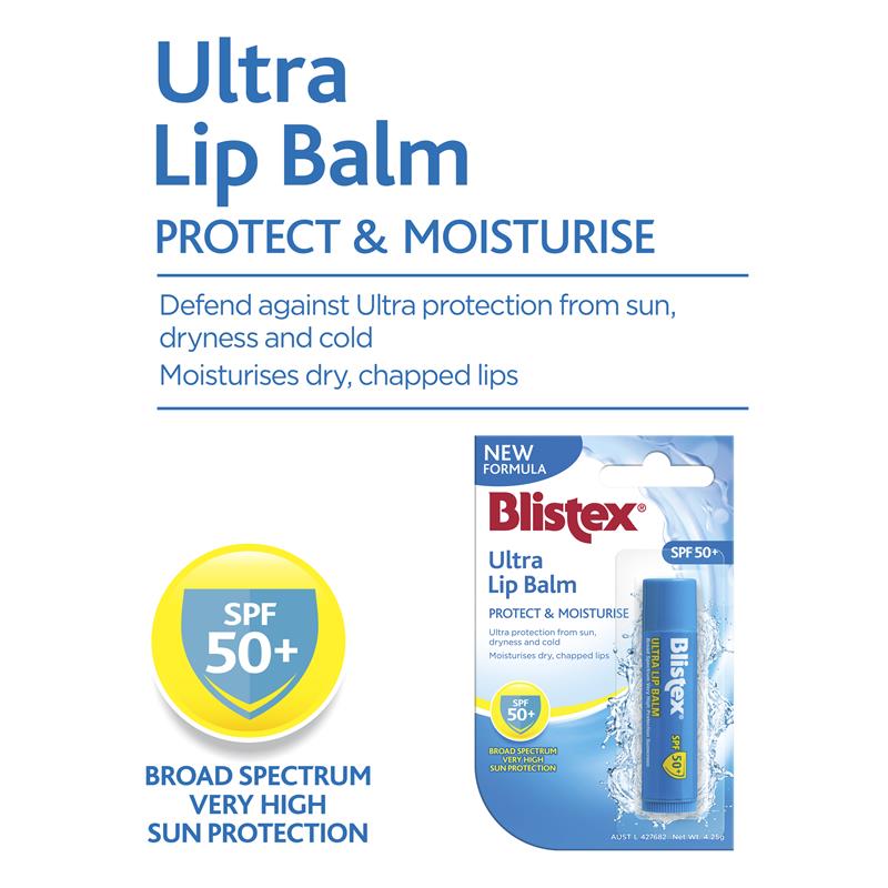 Blistex Ultra Lip Balm SPF 50+ 4.25gm Stick