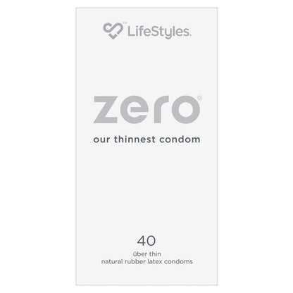 LifeStyles Zero Condoms 40 Pack