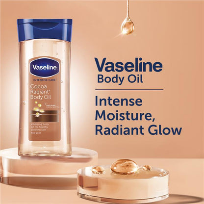 Vaseline Body Oil Cocoa Radiant 200ml